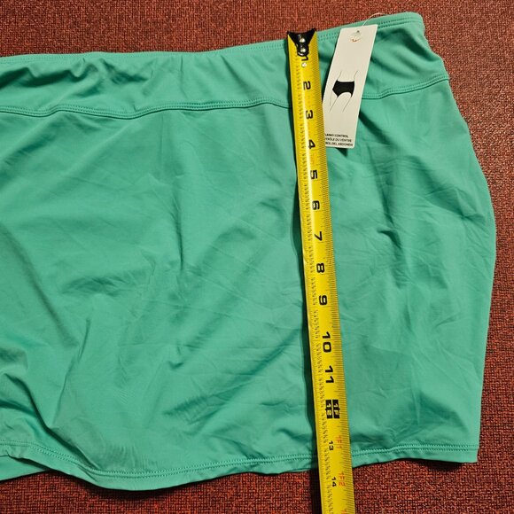 Jantzen Turquoise Womens Tummy Control Swim Skirt Size 20W Poolside Beach Resort - Picture 8 of 8